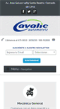 Mobile Screenshot of cavalieautomotriz.com